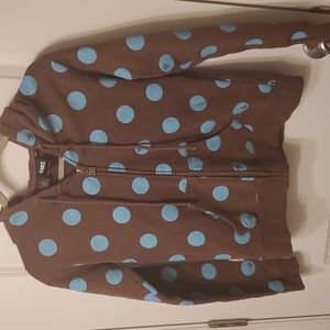 Vintage brown and teal Womens size Medium DC Jacket